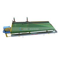 Table vibrante de séparation mini 6S 1100 pour l'or, le cuivre et le zircon, prix usine, pour l'extraction minière de coltan