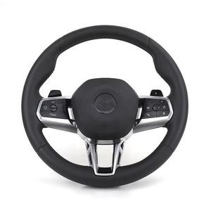 5 Series G60 G61 G68 I7 <span class=keywords><strong>I5</strong></span> IX1 X2 U11 U12 <span class=keywords><strong>2022</strong></span> + Volante de cuero de rendimiento personalizado Fibra de carbono para <span class=keywords><strong>BMW</strong></span> - Product Image 3