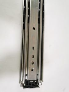 Glissière de tiroir robuste <span class=keywords><strong>à</strong></span> trois sections, extension complète, capacité de <span class=keywords><strong>charge</strong></span> de 500lb, rail de tiroir <span class=keywords><strong>à</strong></span> roulement <span class=keywords><strong>à</strong></span> billes - Product Image 4