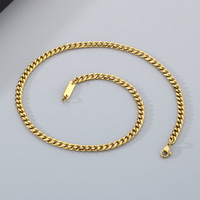 Collier en acier inoxydable à maillons cubains avec pendentif carré vierge gravable au laser, accessoires de mode pour le cou, vente en gros