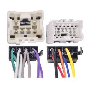 Adaptateur de connecteur <span class=keywords><strong>autoradio</strong></span> Meihua, câble <span class=keywords><strong>ISO</strong></span> pour lecteur DVD/CD automobile - Product Image 5