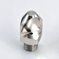 Buse à angle étroit série P durable en acier inoxydable 304 à fort impact pour le contrôle de la mousse et le nettoyage des bandes en procédure de fabrication du papier