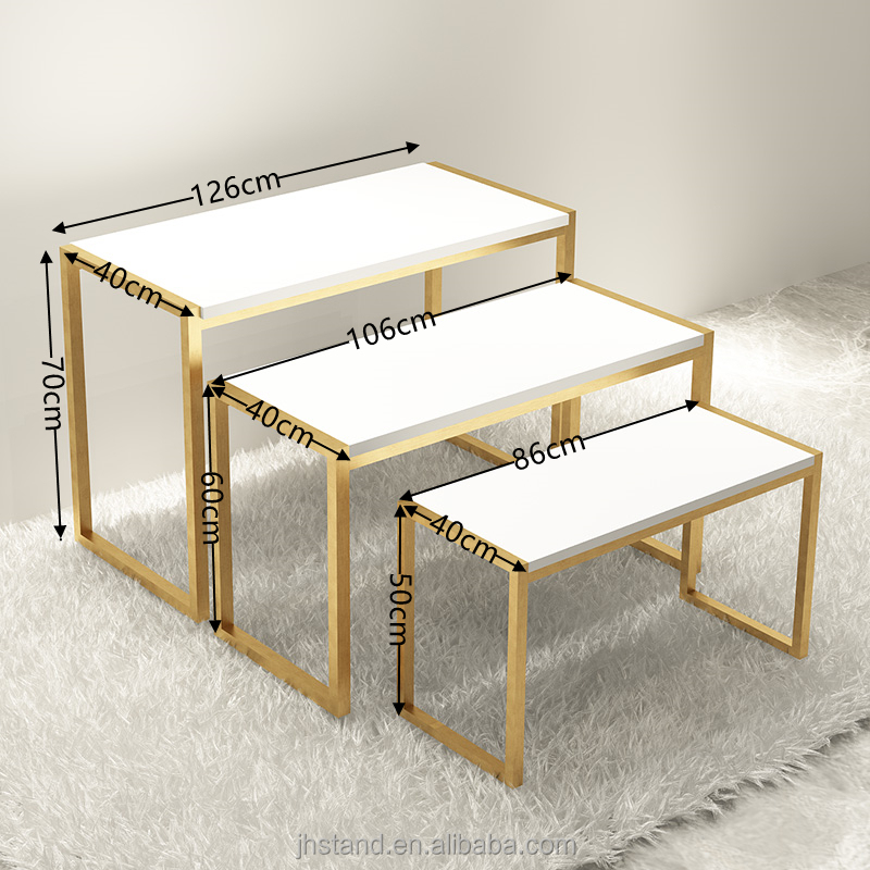 Oro lucido + bianco MDF