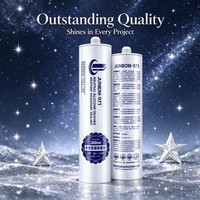 Scellant silicone pour toiture SANVO, durcissement neutre, 300 ml, résistant aux intempéries, résistant au vieillissement, résistant aux fissures, emballage pour la construction, haute adhérence