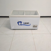 Congelador Comercial para Helados con Puerta de Acceso Directo, 1 Estante, Sin Escarcha, Enfriamiento Directo por Aire, Mecánico/Digital