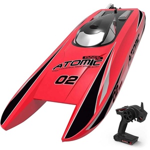 792-4 <span class=keywords><strong>Barco</strong></span> de <span class=keywords><strong>Control</strong></span> <span class=keywords><strong>remoto</strong></span> de carreras de Lago de alta velocidad Super RC <span class=keywords><strong>barco</strong></span> juguetes 2,4 GHz atómico 40mph plástico eléctrico intermedio 4 canales - Product Image 1