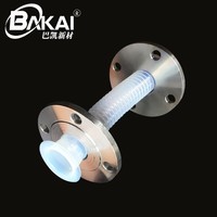 BAKAI Vente directe usine Soufflets à bride en PTFE pour machines d'extraction, résistants aux hautes températures, modèle PTFE