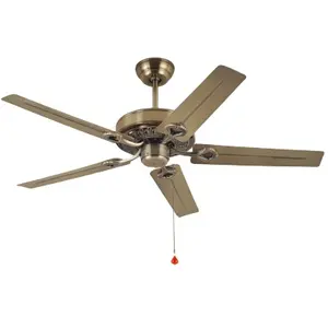 Großhandel Lieferanten Moderne Decken ventilator Malaysia Einfache elektrische Bronze Kdk Decken ventilator Kein Licht