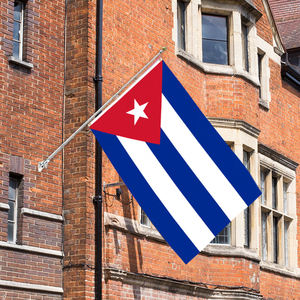 3x5Ft High Quality Triple/Double Layer Plus Blackout Cloth 100D Polyester Fabric Country Flag <span class=keywords><strong>Cuba</strong></span> Country - Product Image 5
