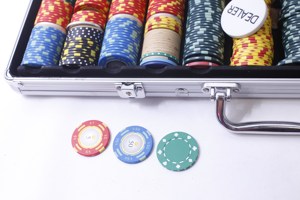 Ensemble de jetons de <span class=keywords><strong>poker</strong></span> en ABS OEM ODM dans un étui de transport argenté, accessoire professionnel pour jeux de cartes et <span class=keywords><strong>casino</strong></span> 240719SHC SHC009 - Product Image 4