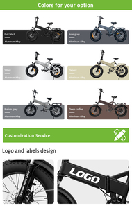 7Go EB3 Alloy Aluminium 750W 7-versnellingen Off-Road 20 inch Vetbanden Elektrische Vouwfiets Mountain E-bike - Product Image 5