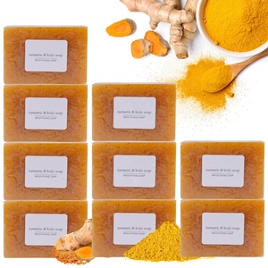 Miễn Phí Logo Tư Nhân Nghệ Chanh Kojic Axit Handmade Thanh Xà Phòng Điểm Remover Làm Sáng Cho Bồn Tắm Và Khuôn Mặt - Product Image 5