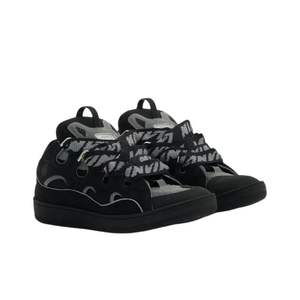 Ultima moda di lusso di alta qualità Lanvens <span class=keywords><strong>Sneakers</strong></span> per gli uomini delle donne Design classico in vera <span class=keywords><strong>pelle</strong></span> con rivestimento in maglia plantare in PVC - Product Image 6