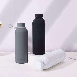 Gourde isotherme en acier inoxydable 304 avec paille, grande capacité, finition mate, portable, pour sport et extérieur, 6-12 heures - Product Image 1