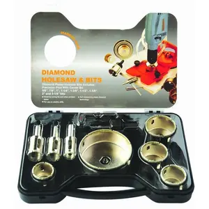 Excellent Quality Diamond Electroplated Core Bit With Shank For Masonry Drilling