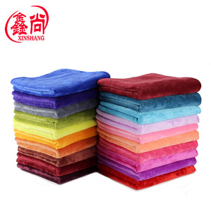 Toalla de microfibra Xinshang para secar el cabello, 35x75cm, color sólido, absorbente y suave, para salón de belleza - Product Image 3