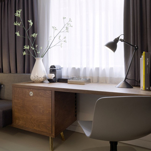 Servicio completo de diseño y construcción de muebles de dormitorio de hotel de madera maciza, modernos y artísticos, para proyectos de hoteles boutique de alta gama. - Product Image 5