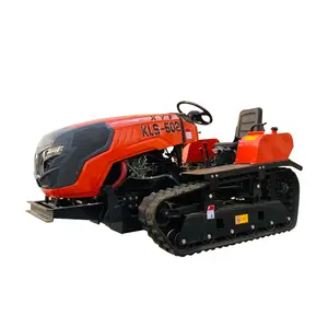 Pabrik langsung kualitas tinggi mini traktor petani traktor Crawler Bulldozer 50 hp land crawler traktor untuk dijual