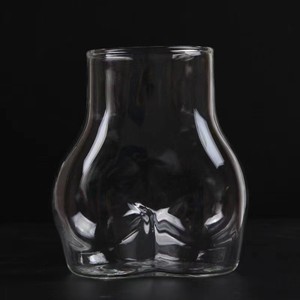 แก้วทรงขนมปังสุดเซ็กซี่ใสขนาด450มล. แก้วกาแฟน่ารักน่ารักรูปทรงขนมปังแก้วดื่มเบียร์สดแก้วค็อกเทล - Product Image 6