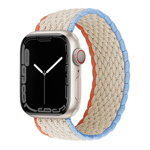 Montre connectée BOORUI à succès – Bracelet tressé étanche avec fermoir déployant simple 38mm 40mm 42mm <span class=keywords><strong>44mm</strong></span> - Product Image 2