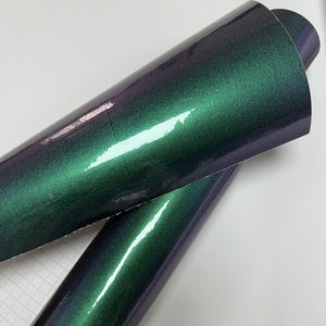ESIGN -- Caméléon Vert Bleu Or à Violet Enveloppe de Voiture Rouleau de Film de Remplacement de Peinture de Haute Qualité Film Auto-Adhésif pour Voiture - Product Image 3