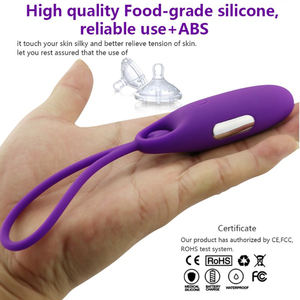 Huevo vibrador de 7 frecuencias <span class=keywords><strong>con</strong></span> producto de silicona de potencia electrónica Saxy Toys para mujeres - Product Image 2