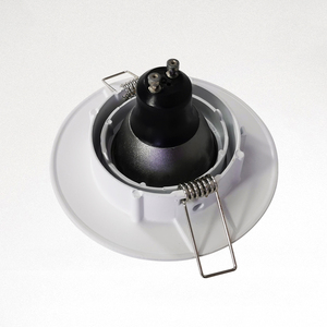 Rond En Aluminium De Moulage Mécanique Sous Pression Downlight <span class=keywords><strong>IP</strong></span> <span class=keywords><strong>65</strong></span> Anti-éblouissante GU10 GU5.3 MR16 <span class=keywords><strong>Spot</strong></span> Lumière Cadre - Product Image 6