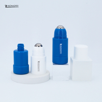 10g 30g 50g 80g bouteilles en plastique rechargeables écologiques avec emballage de déodorant à rouleau avec remplacement