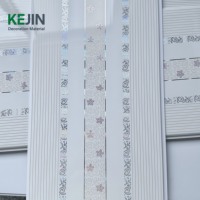 Panneaux de revêtement de plafond en PVC modernes Kejin DB-28, 30 cm, imperméables, ignifuges, résistants à l'humidité, pour hôtels et usage commercial