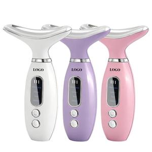 USB Rechargeable Facial <b>Massager</b> Skin Tool 4 Modes Face and Neck Lifting Device Reduce Double Chin for Home Spa Use - Product Image 3