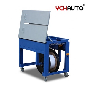 Thép không gỉ bảng bán tự động cao Bảng carton niêm phong máy đóng đai cho dây chuyền đóng gói - Product Image 4