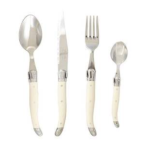 Juego de Cubiertos Más Vendido con Acero Inoxidable y Mango de Plástico, Estilo Lujoso, Juego de Cubiertos Hecho a Mano en Venta - Product Image 5