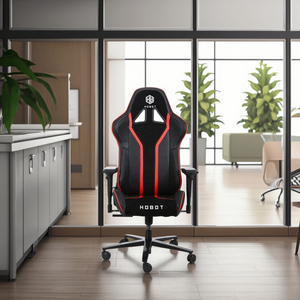 Silla de Oficina para Gamers, Reclinable <span class=keywords><strong>y</strong></span> Ajustable, Ideal para Sesiones de Juego Intensas - Product Image 6