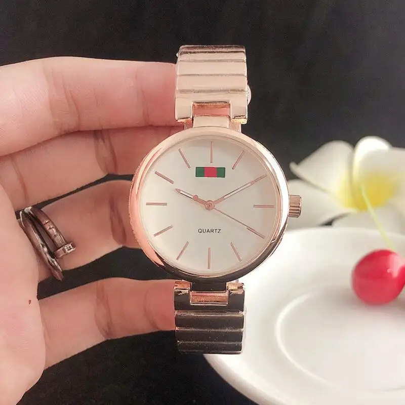 En iyi fiyat gül altın İzle relogio masculino saatler ve takı için orijinal kadın marka izle dijital