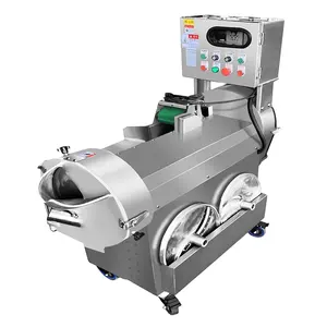 Máquina de processamento multifuncional, máquina industrial de processamento para cortar legumes, frutas, cenoura, batata, cortador