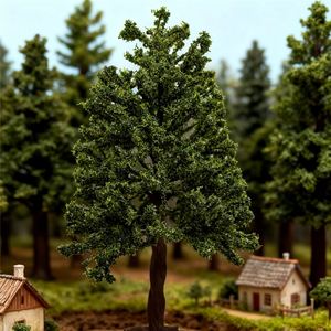 Árboles de Pino en Miniatura Hechos a Mano, Escala Personalizada OEM, Ideales para Proyectos de Arte DIY y Decoración del Hogar - Product Image 4