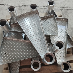 Viko mạ kẽm bước thép cầu thang xoắn ốc cầu thang bước cho kỹ thuật xây dựng - Product Image 2