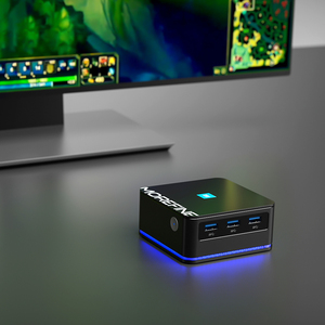 MOREFINE 12th Alderlake N100 มินิพีซี 8GB/<span class=keywords><strong>16GB</strong></span> DDR5 M.2 SSD SATA มินิเดสก์ท็อป ทีวีบ็อกซ์ Wifi6 BT5.2 HD-<span class=keywords><strong>MI</strong></span>*2 DP1.4 Win11 Pro พกพาสะดวก - Product Image 3