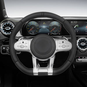 Volante de Cuero para Auto en Oferta para Benz AMG GT C190 W205 C205 W166 W167 W177 W213 W217 C217 W222 W223 W253 W257 W292 - Product Image 6