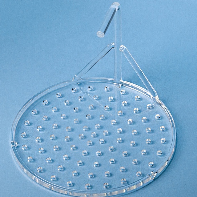 Semiconductor Quartz Cassette & FOUP Compatible Carrier Tray for Wafer Cleaning Basket