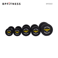 Ensemble d'haltères en fonte professionnel pour salle de sport, équipement de fitness commercial, musculation, poids libres, haltères personnalisables avec logo