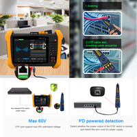 Testeur de caméra CCTV série H20, moniteur 8K pour caméras IP, câble Hi-POE POE++, outils réseau WiFi SFP, traceur de câbles IPC