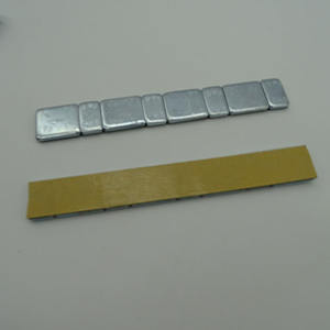 Voitures enduites de zinc SUV camions équilibreurs de <span class=keywords><strong>roue</strong></span> de <span class=keywords><strong>moto</strong></span> bande bleue 5g 12 <span class=keywords><strong>poids</strong></span> de <span class=keywords><strong>roue</strong></span> d'équilibre adhésif - Product Image 5