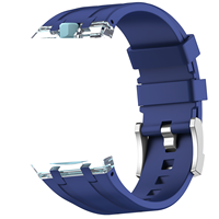Modisches Transparentes Weiches Silikon-Gummi-Armband für S Watch & AP Royal Pop Integriertes Uhrenarmband