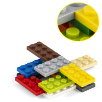 Plaques de construction plates 2x4 en plastique ABS, pièces détachées multicolores, vente en gros, référence 3020