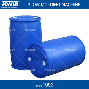 Hai lớp L Ring 200L 220 lít 55 gallon nhựa HDPE màu xanh trống Thùng thổi đúc Máy làm - Product Image 6