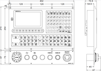 Kit de Controlador CNC de 2 Ejes de Sistema Abierto Finger Brand para Torno, Centro de Torneado, RT Linux, Pantalla LCD de 7 Pulgadas, 2 GB de RAM, 8 GB de Programa, Garantía de 3 Años