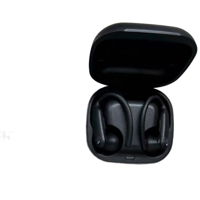 Long Battery Waterproof Ear Hook Blue Tooth Headset PowerPro2 Popup Stereo Voice Assistant Call Workout Sports Wireless Earbuds