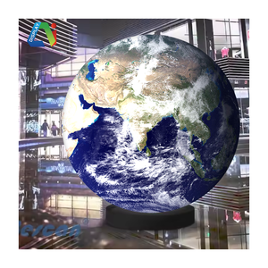 하이 퀄리티 공장 실내 구형 Led 스크린 <span class=keywords><strong>360</strong></span> 공 Led 벽 라운드 광고 구 모양 개인 Led 비디오 디스플레이 - Product Image 2