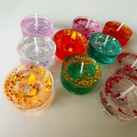 Transparentes Gelwachs für 3D-Szenenkerzen Flexibles Jelly-Wachs für Ozean- und Strandthemen Künstlerische Kreationen Jelly-Kerzenwachs